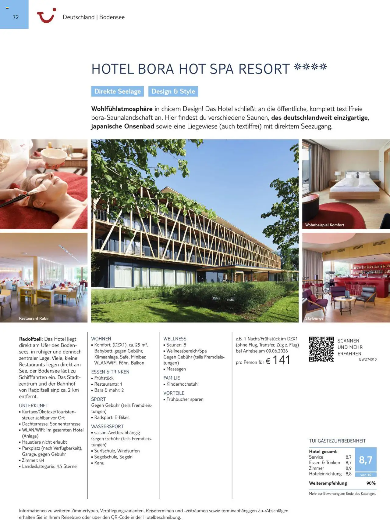 Aida - Urlaub mit eigener Anreise  – gültig ab 01.11.2025 | Seite: 72 | Produkte: Babybett