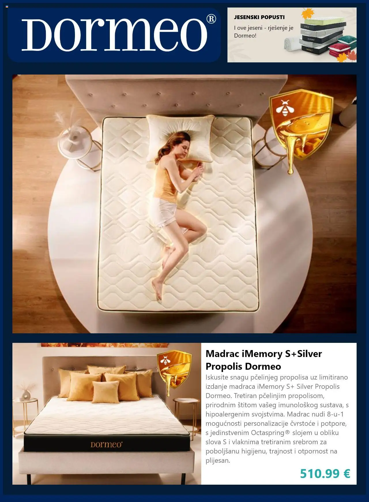 Dormeo Home katalog | vrijedi od 08.10.2025 | Stranica: 3 | Proizvodi: Madrac