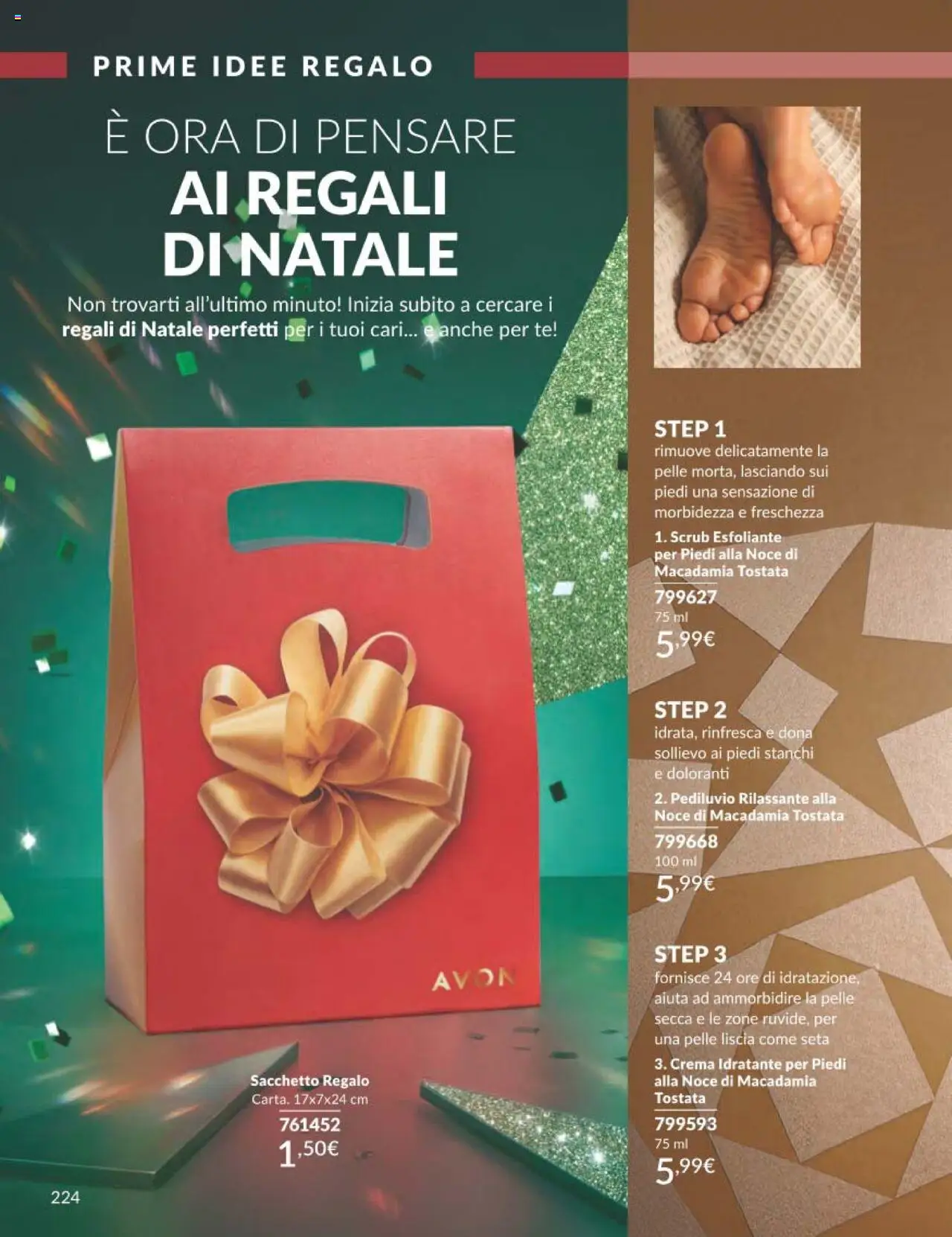 Volantino Avon del 01.10.2025 | Pagina: 224 | Prodotti: Crema, Tè, Scrub