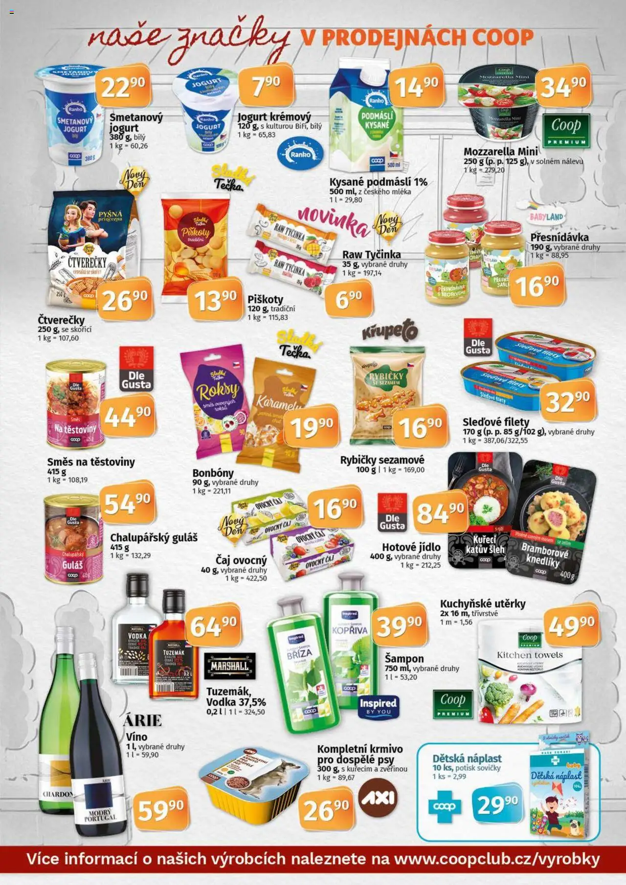 Coop leták - Tuty od 04.06.2025 | Strana: 9 | Produkty: Víno, Kuchyňské utěrky, Náplast, Raw tyčinka