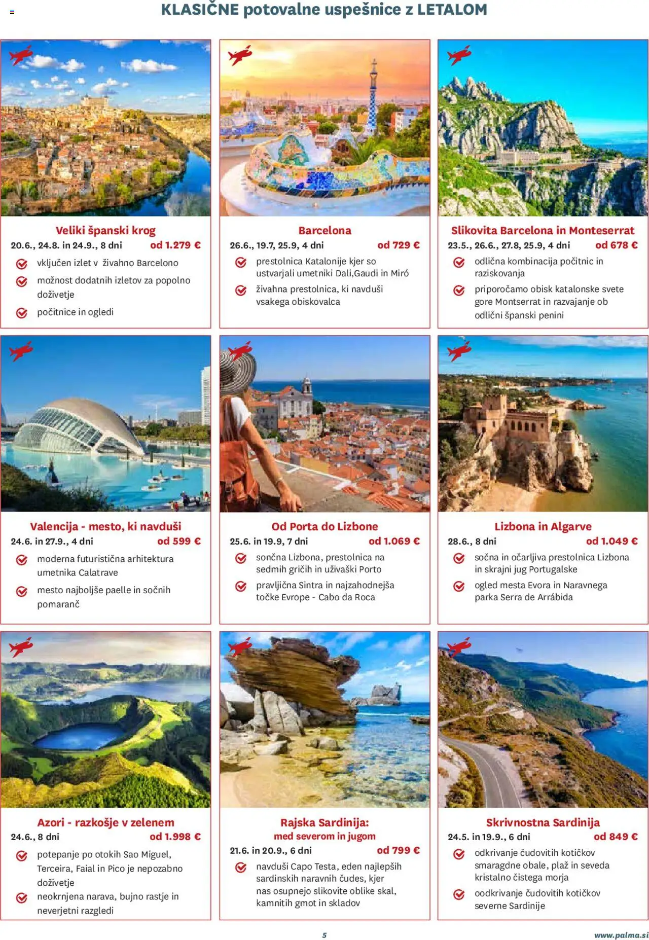 Palma katalog največja izbira potovanj │ velja od 01.02.2025 | Stran: 5