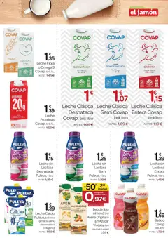 Vista previa Supermercados El Jamón folleto válido desde el 29.01.2026 | Página: 11 | Productos: Leche sin lactosa, Leche entera, Δοχείο φοντί, Leche