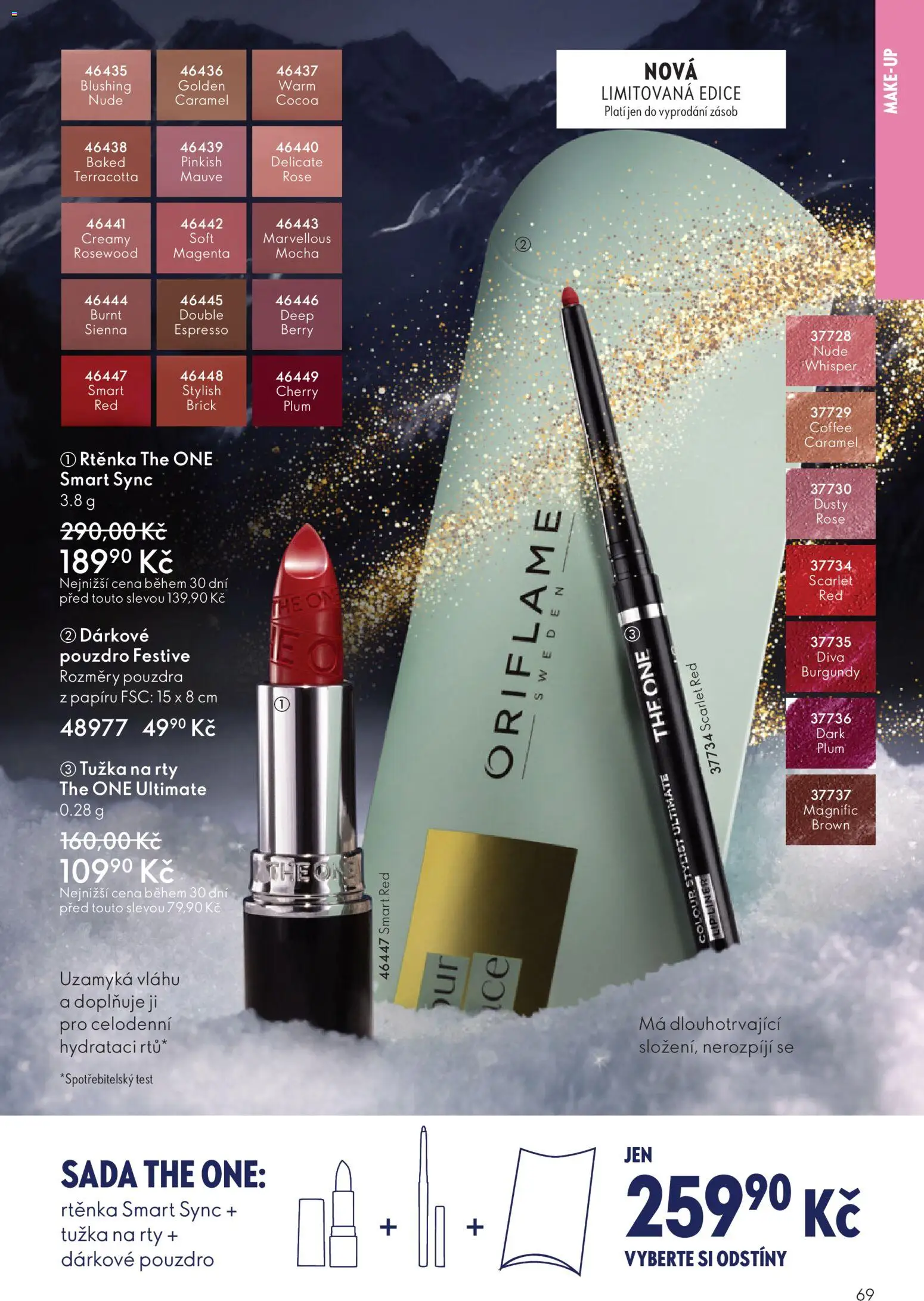 Oriflame Black Friday od 12.11.2025 | Strana: 69 | Produkty: Makeup, Test, Pouzdro, Tužka