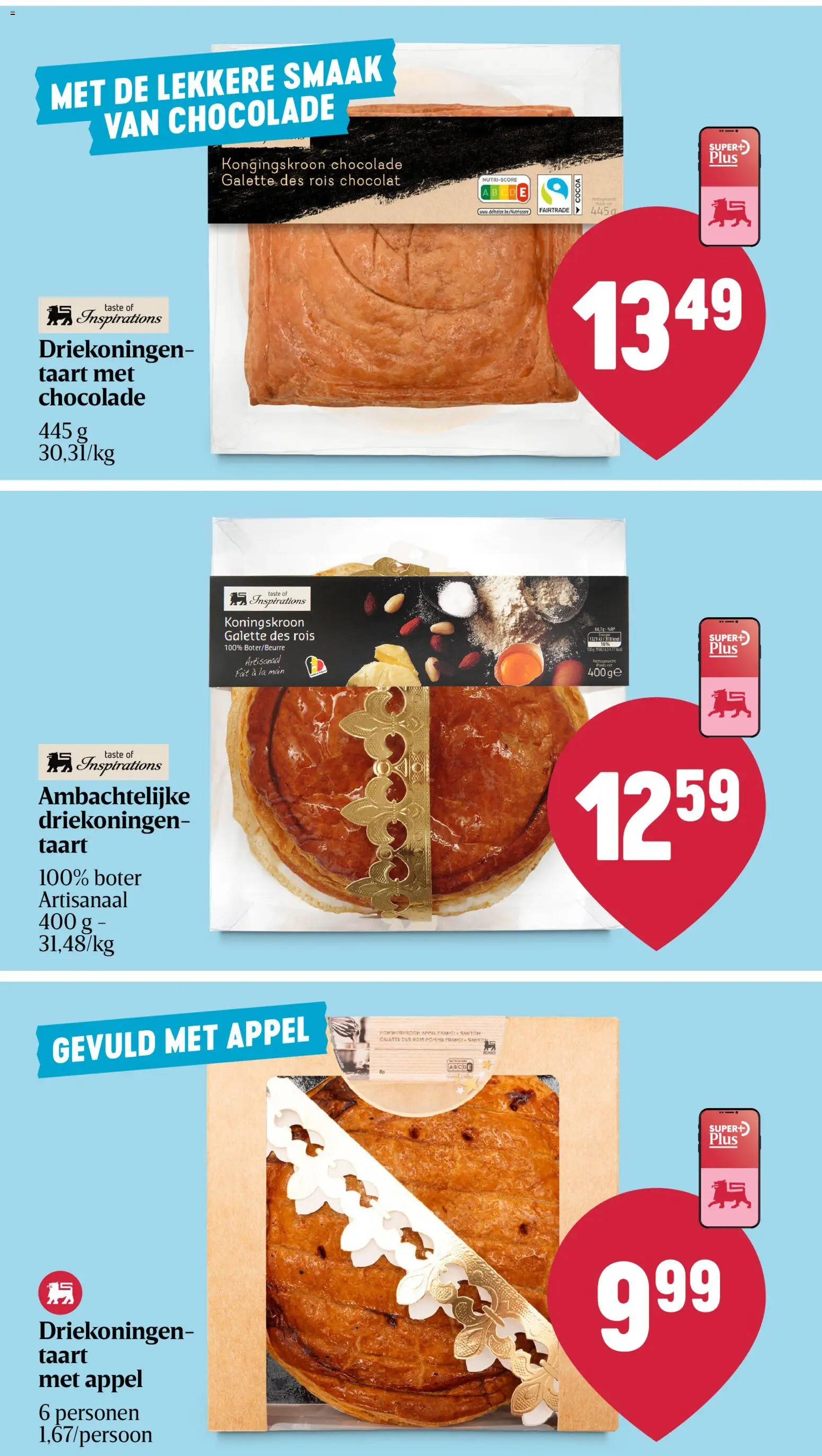 {H1} | Pagina: 5 | Producten: La, Appel, Boter, Chocolade