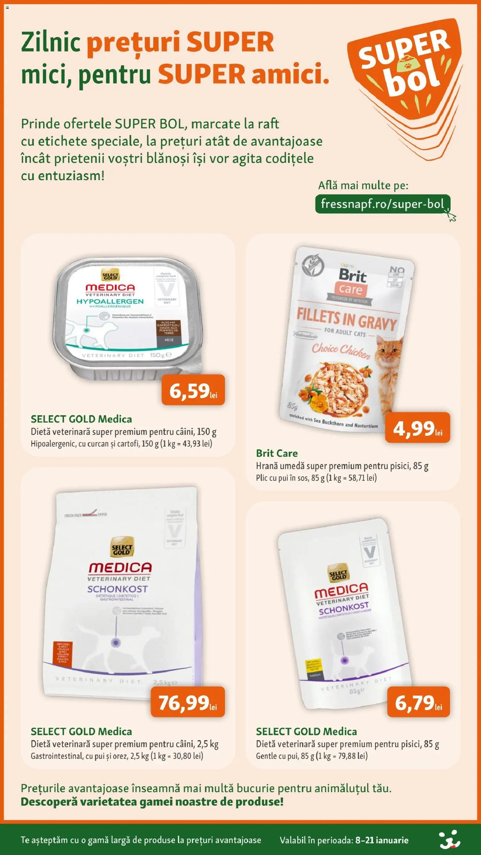 Noul catalog Fressnapf – valabil de la 08.01.2026 | Pagină: 6 | Produse: Raft, Hacıyatmaz Kedi Oyuncağı, Pate