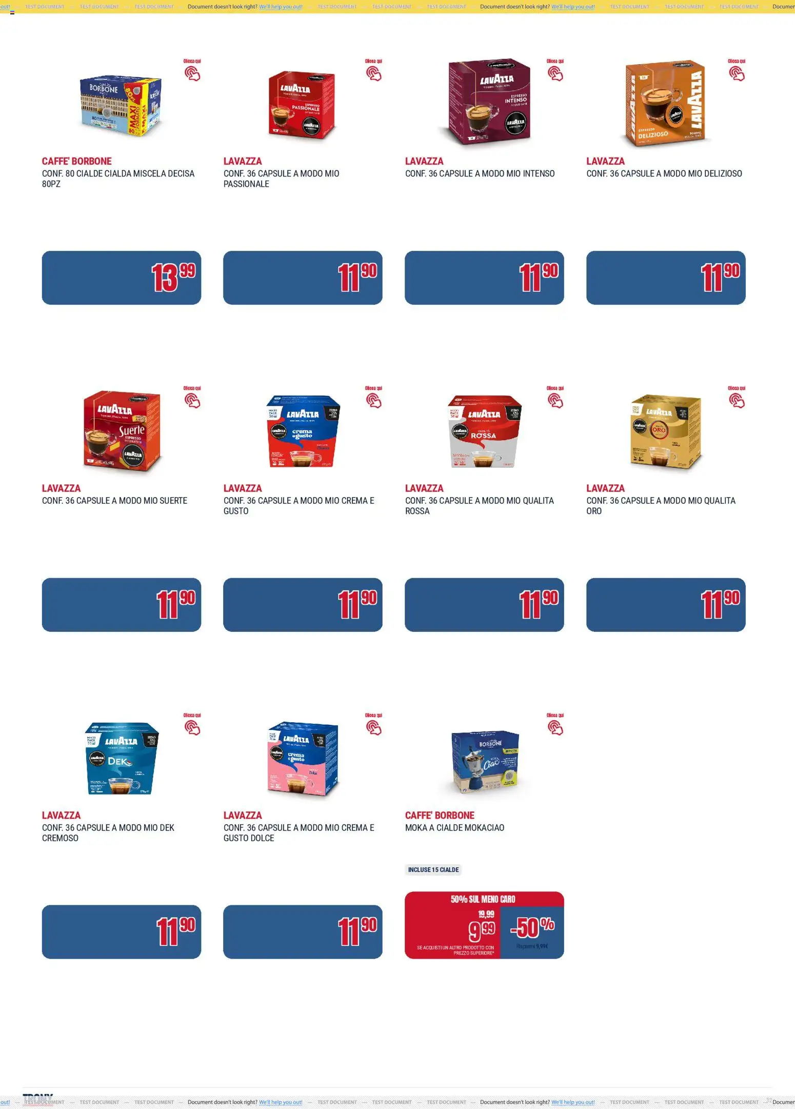 Volantino Trony del 04.12.2025 | Pagina: 32 | Prodotti: Crema, Tè, Lavazza