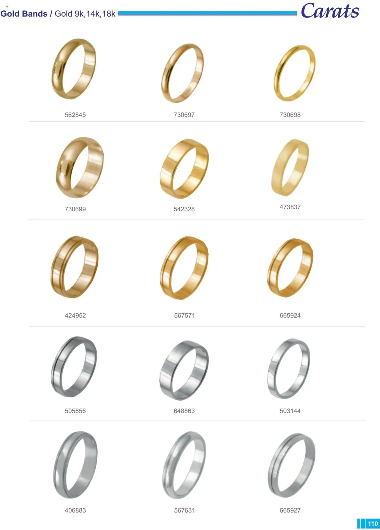 Carats Jewellers Κατάλογος – σε ισχύ από 13.02.2025 | Σελίδα: 110