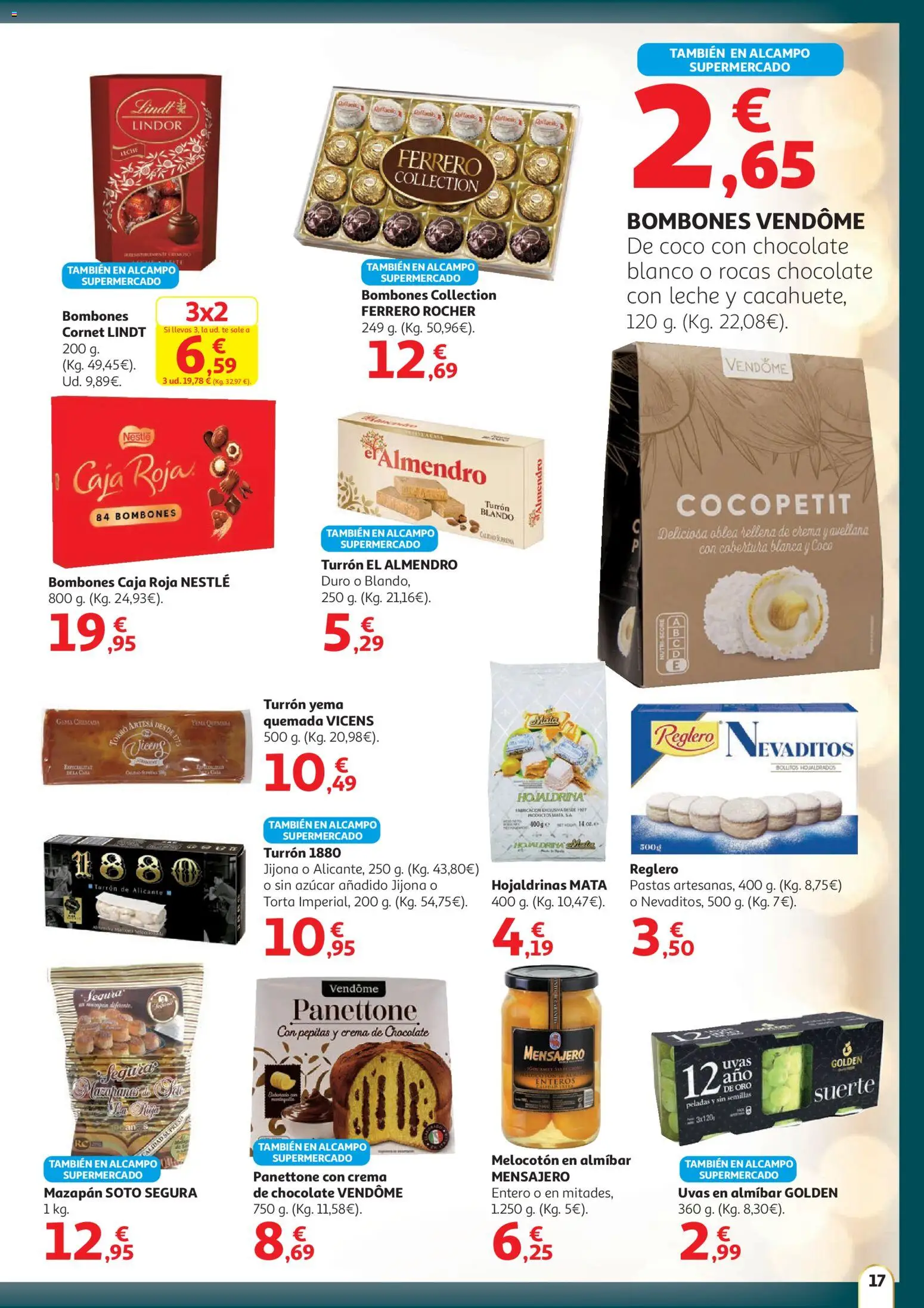 Alcampo - HP Unico │ válido desde el 11.12.2025 | Página: 17 | Productos: Τζίντζερ, Κεραία, Té, Caja