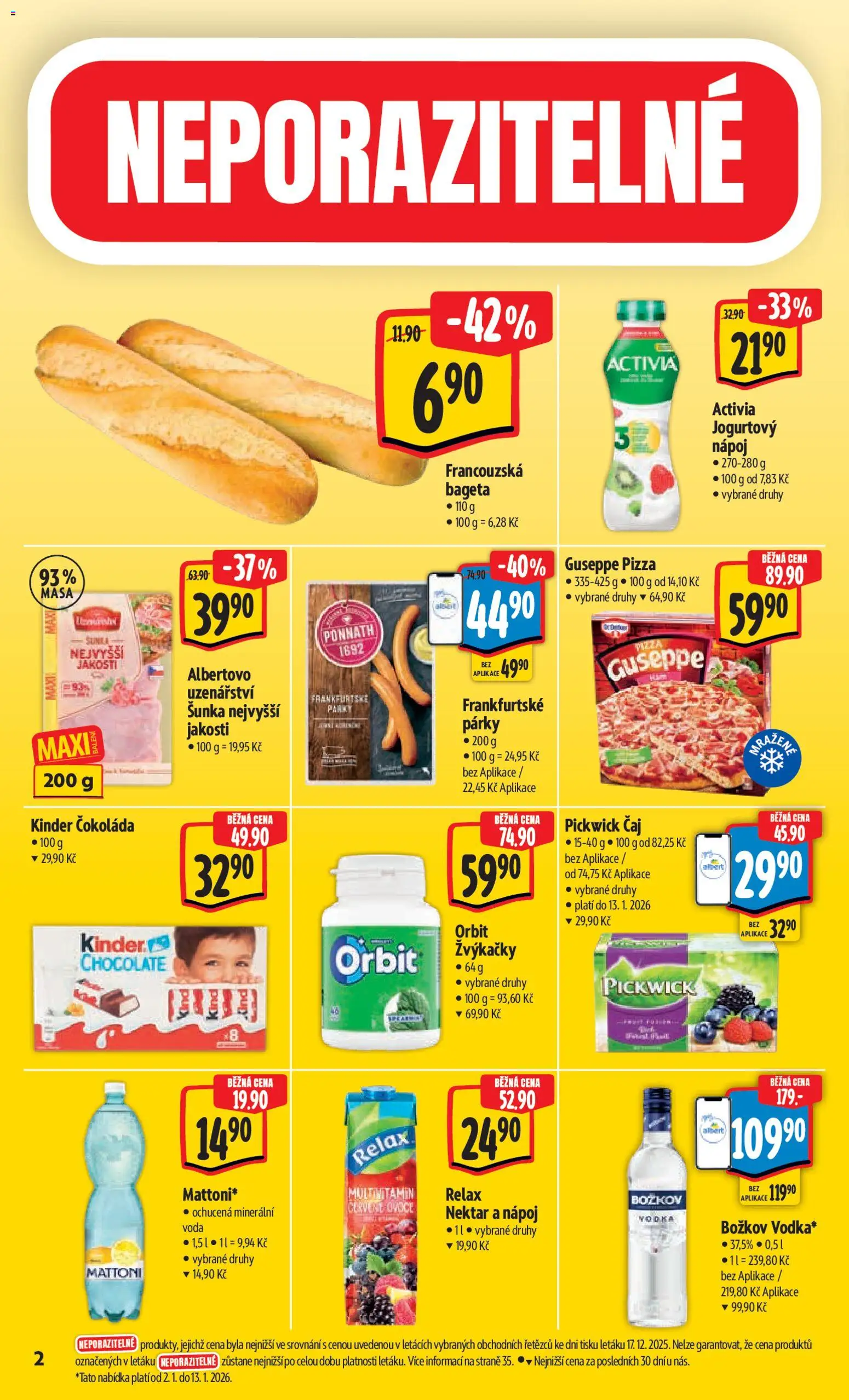 Albert leták - Hypermarket od 02.01.2026 | Strana: 2