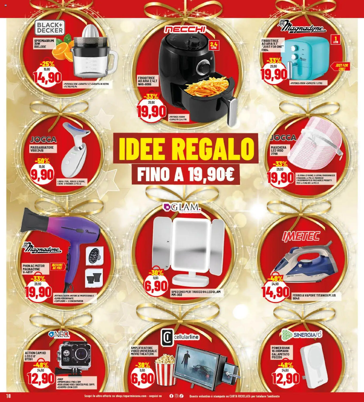 Volantino RisparmioCasa del 22.12.2025 | Pagina: 18