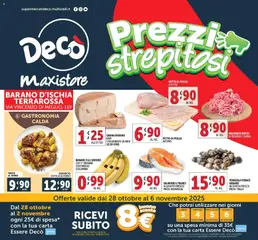Anteprima del volantino Decò MaxiStore - Barano d'Ischia catalogo valido a partire dal 28.10.2025
