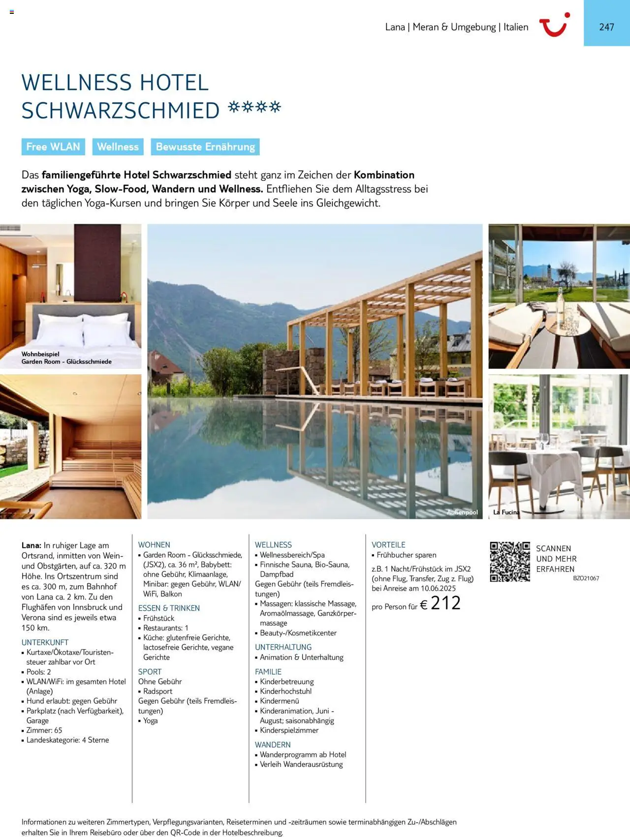 TUI Prospekt 	 – gültig ab 01.11.2024 | Seite: 247 | Produkte: Babybett, Küche, Wein