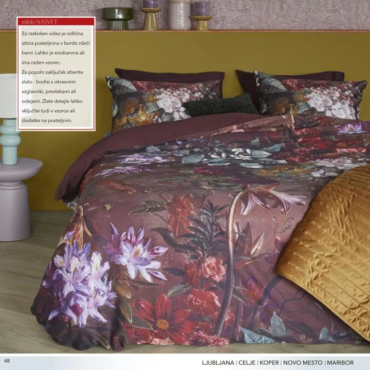Harvey Norman katalog posteljnina jesen zima │ velja od 01.10.2023 | Stran: 48 | Izdelki: Posteljnina