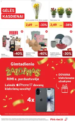 Rimi leidinys galioja nuo 10.03.2026 | Puslapis: 41 | Prekių: Drabužiai, Žaidimas, Kojinės