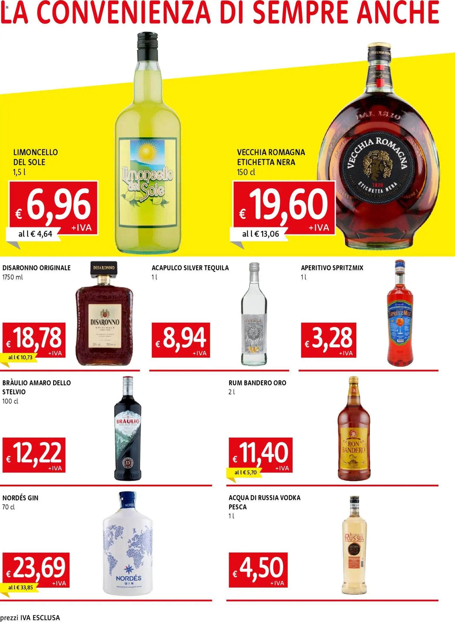 Volantino Galassia del 12.03.2026 | Pagina: 6 | Prodotti: Vodka, Acqua, Pesca, Limoncello