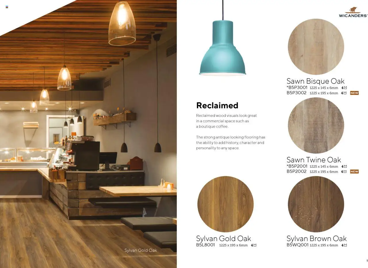 EKA Group Catalogue Wicanders από 07/01/2025 - τρέχουσες προσφορές - σε ισχύ από 07.01.2025 | Σελίδα: 9