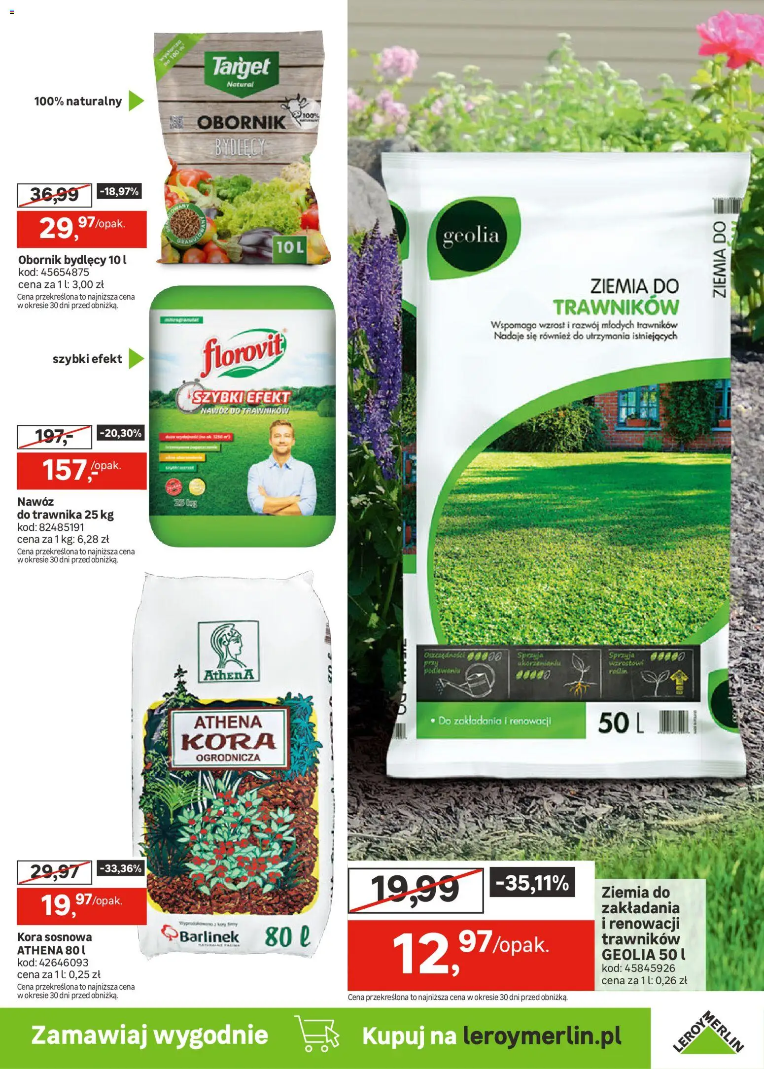 Leroy Merlin gazetka od 25.03.2026 | Strona: 9 | Produkty: Ziemia