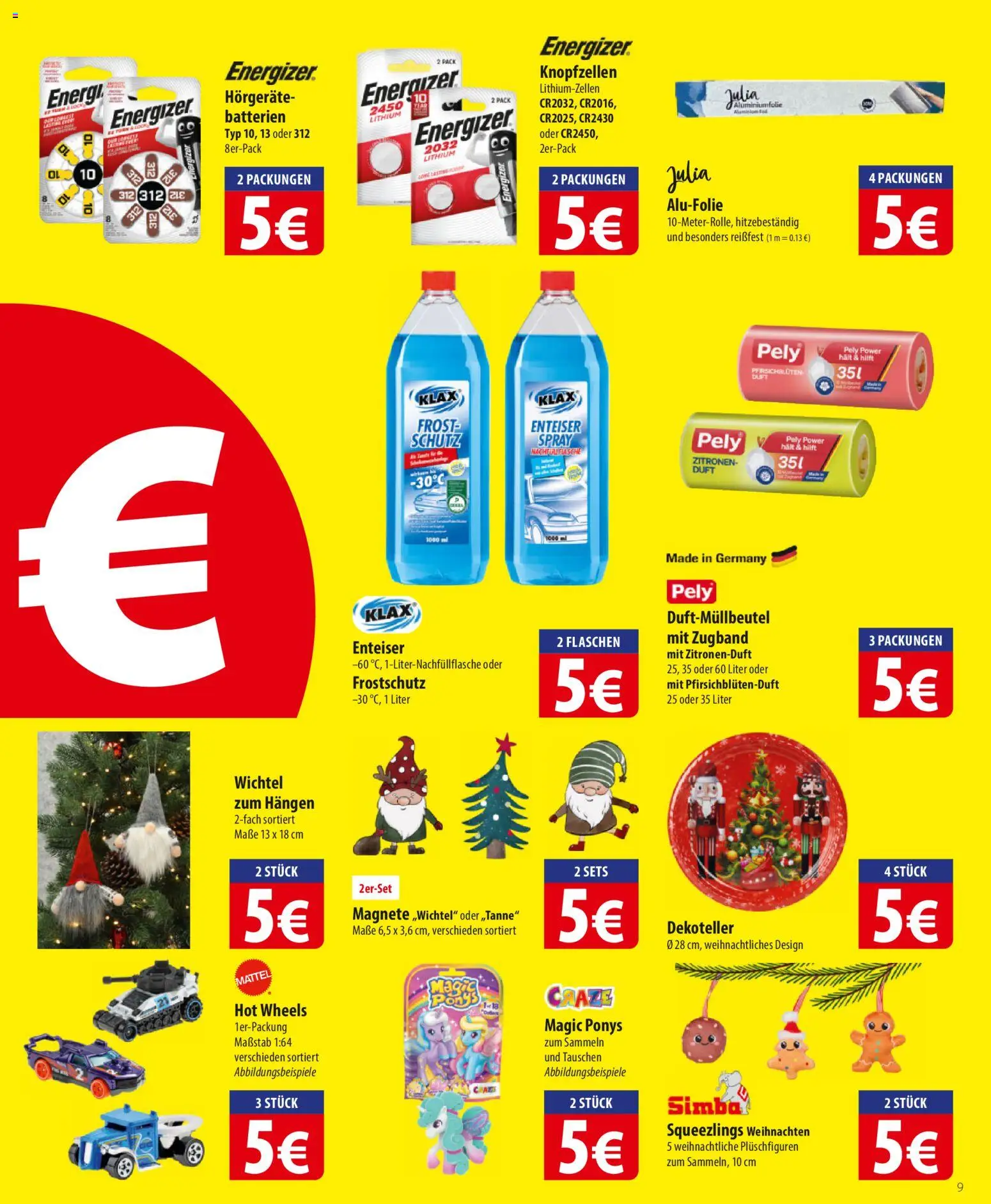 Famila Prospekt 	 – gültig ab 17.11.2025 | Seite: 9 | Produkte: Batterien, Duft, Zitronen