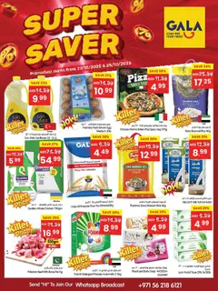Preview of GALA offers valid from 27.10.2025