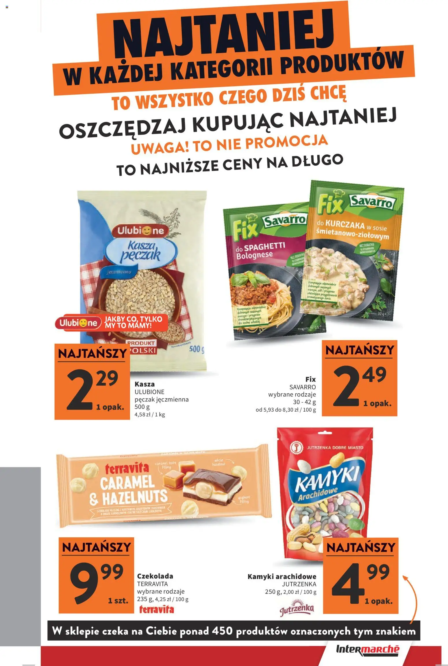 Intermarche Gazetka od 08.01.2026 | Strona: 41 | Produkty: Kasza, Czekolada, Kasza pęczak