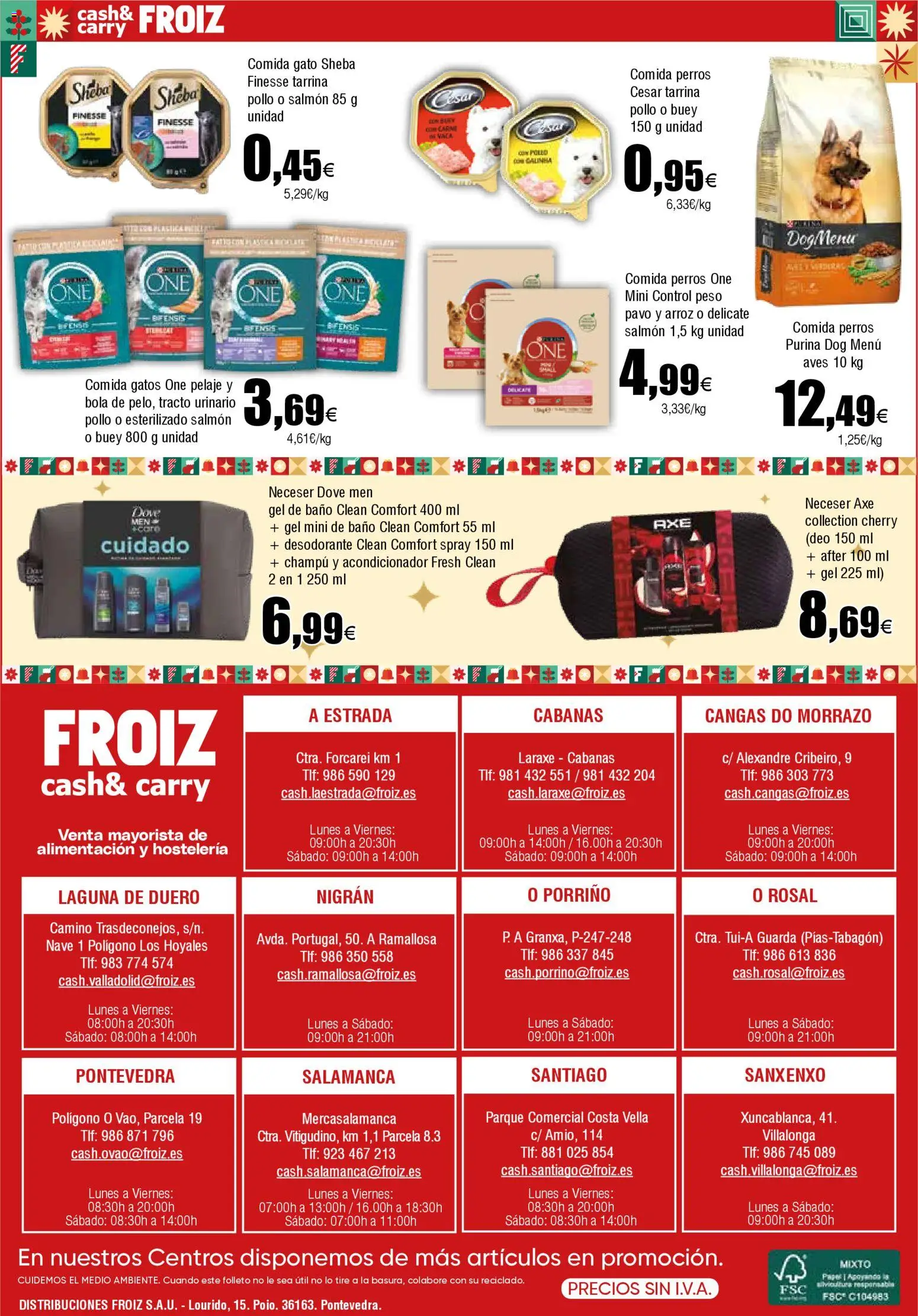 Froiz - Folleto Cash │ válido desde el 18.12.2025 | Página: 20 | Productos: Acondicionador, Gel de baño, Arroz, Baño