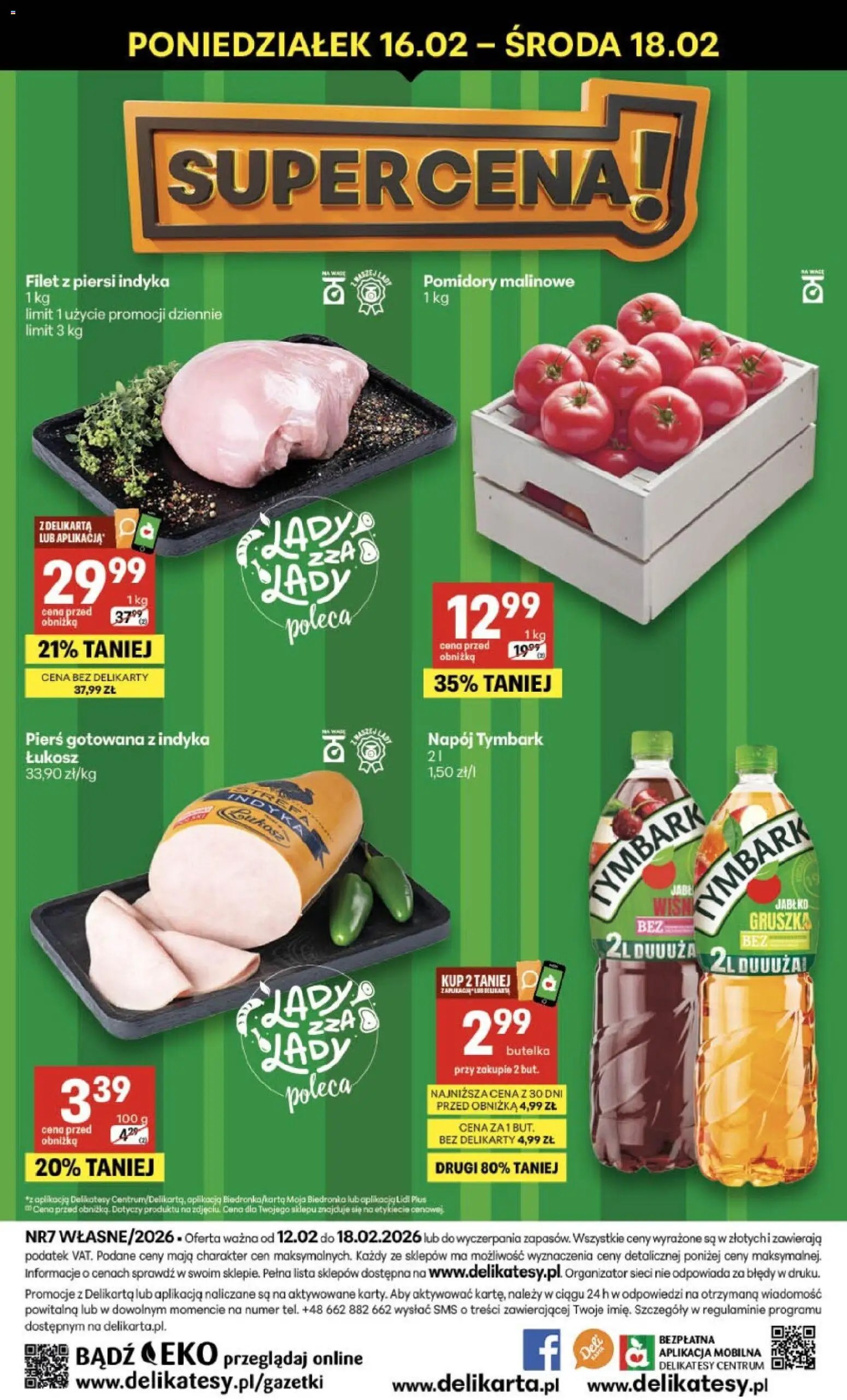 Delikatesy Centrum Gazetka - Sklepy Własne od 12.02.2026 | Strona: 40