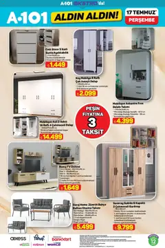 A101 Katalog Aldın Aldın - 17.07.2025 tarihinden itibaren geçerlidir | Sayfa: 21 | Ürünler: TV ünitesi, Raf, Gardırop, Fırın
