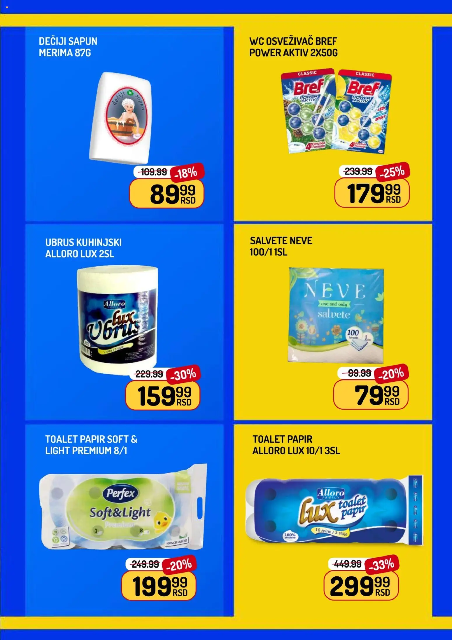 Aman katalog - važi od 02.04.2026 | Strana: 23 | Proizvode: Toalet papir, Salvete, Ubrus, Sapun