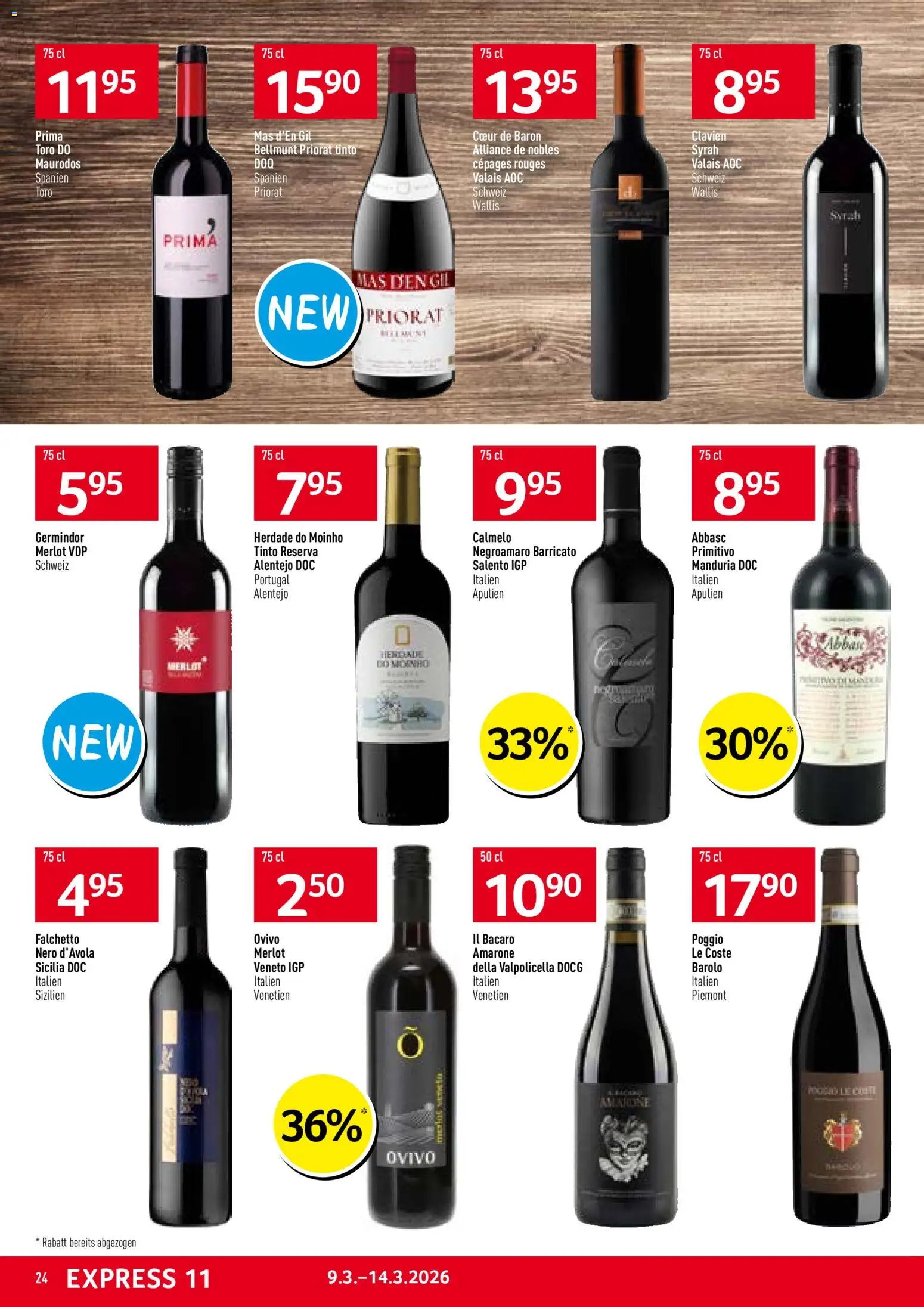 Prodega aktionen – gültig ab 09.03.2026 | Seite: 24 | Produkte: Merlot