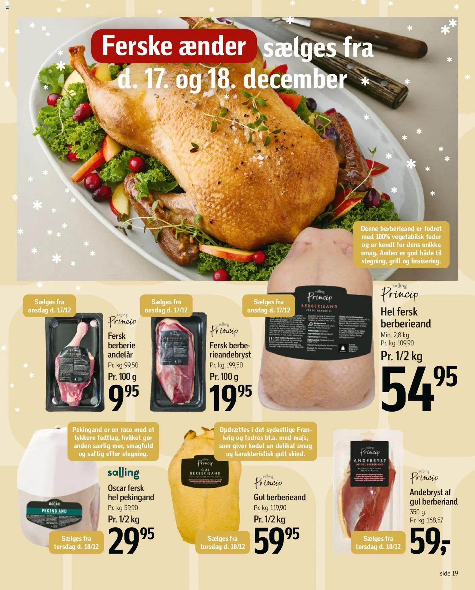 Føtex tilbudsavis – gyldig fra 12.12.2025 | Side: 19 | Produkter: Søm, Grill