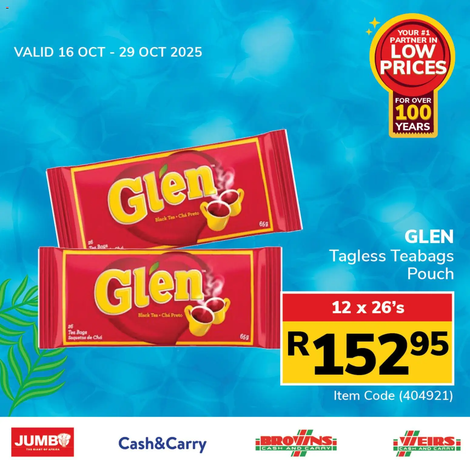 New Jumbo catalogue – valid from 16.10.2025 | Page: 4 | Products: Tea