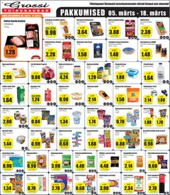 Grossi Toidukaubad kliendilehe eelvaade alates 05.03.2026