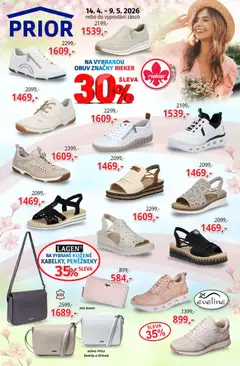 Náhled letáku Prior - Akční Nabídka Obuvi A Doplňků od 14.04.2026