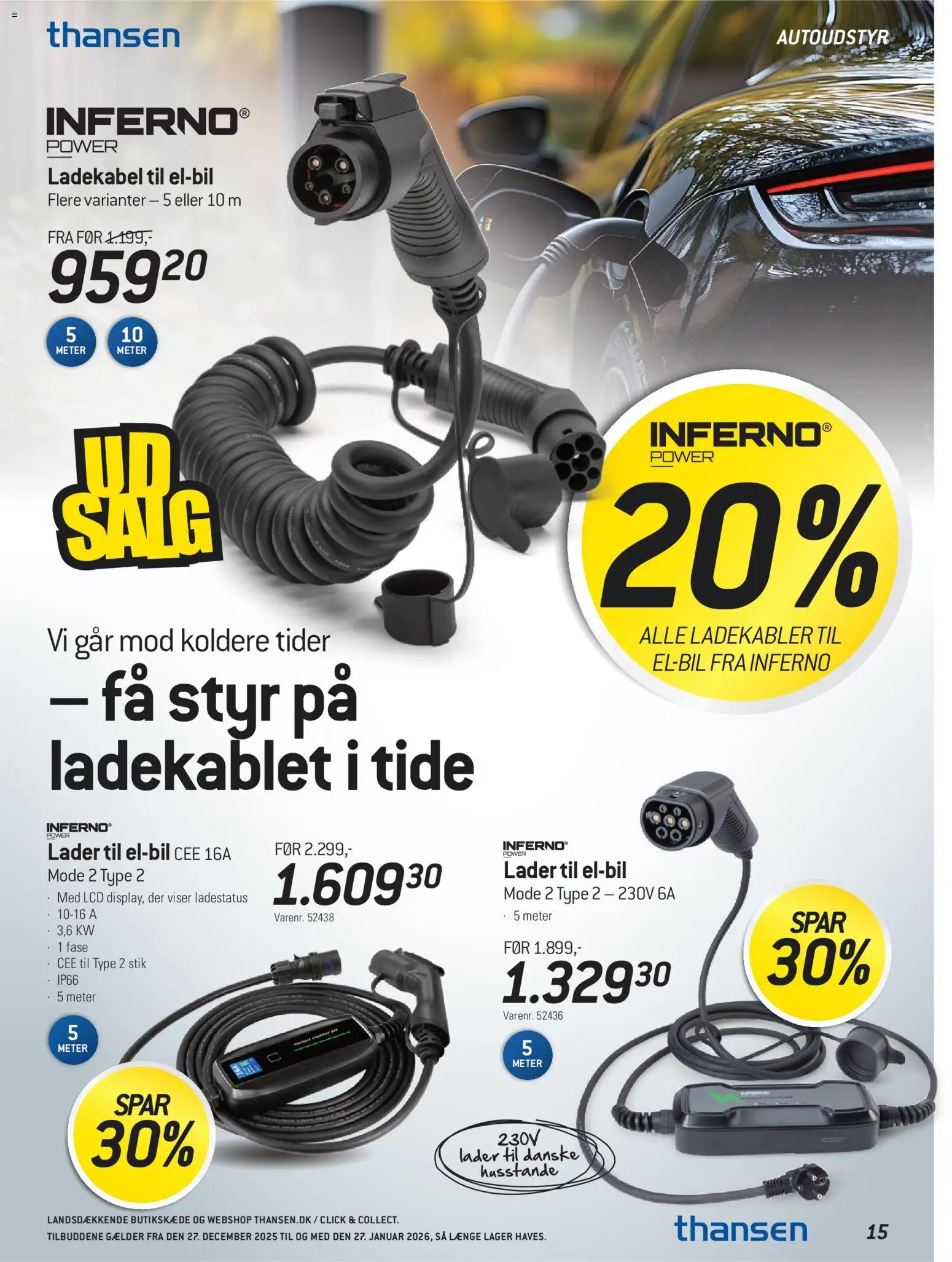 Thansen tilbudsavis – gyldig fra 27.12.2025 | Side: 15 | Produkter: Stik