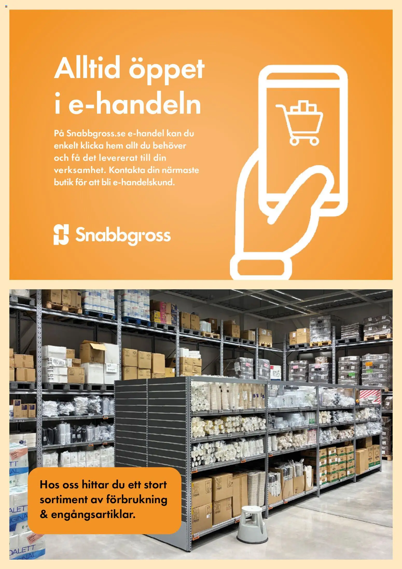 Snabbgross reklamblad aktuell från 06.04.2026 | Sida: 15