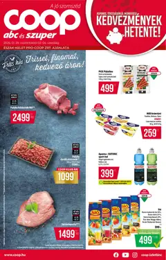 COOP - Újság Észak Kelet Pro-Coop Zrt - amely érvényes a következő dátumtól: 29.01.2026