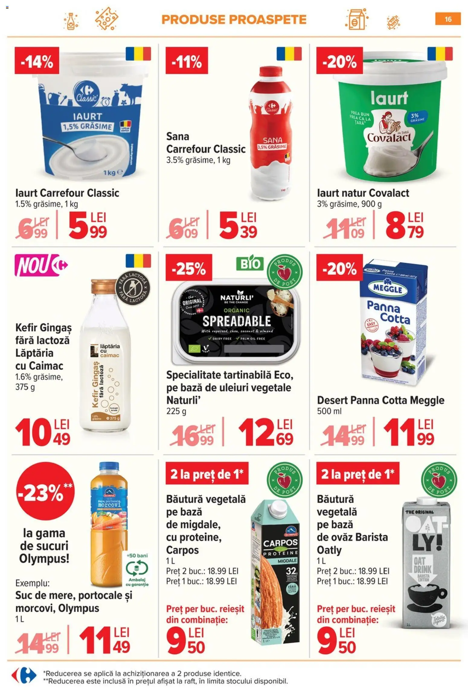 Noul catalog Carrefour – valabil de la 09.03.2026 | Pagină: 19 | Produse: Masaüstü kılıfı, Migdale, Portocale, Morcovi