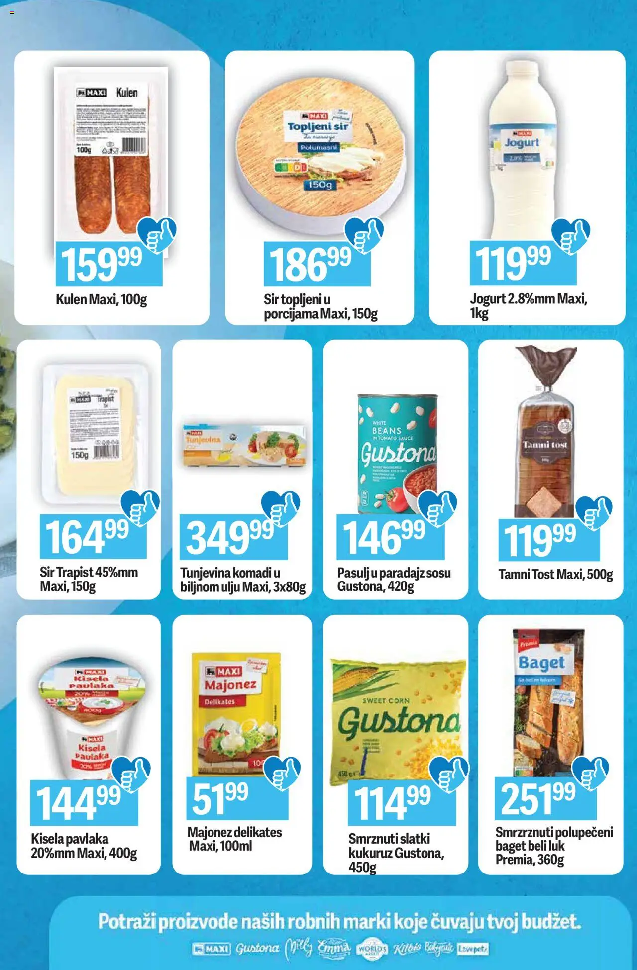 Maxi katalog - važi od 31.07.2025 | Strana: 7 | Proizvode: Baget, Kulen, Beli luk, Pavlaka
