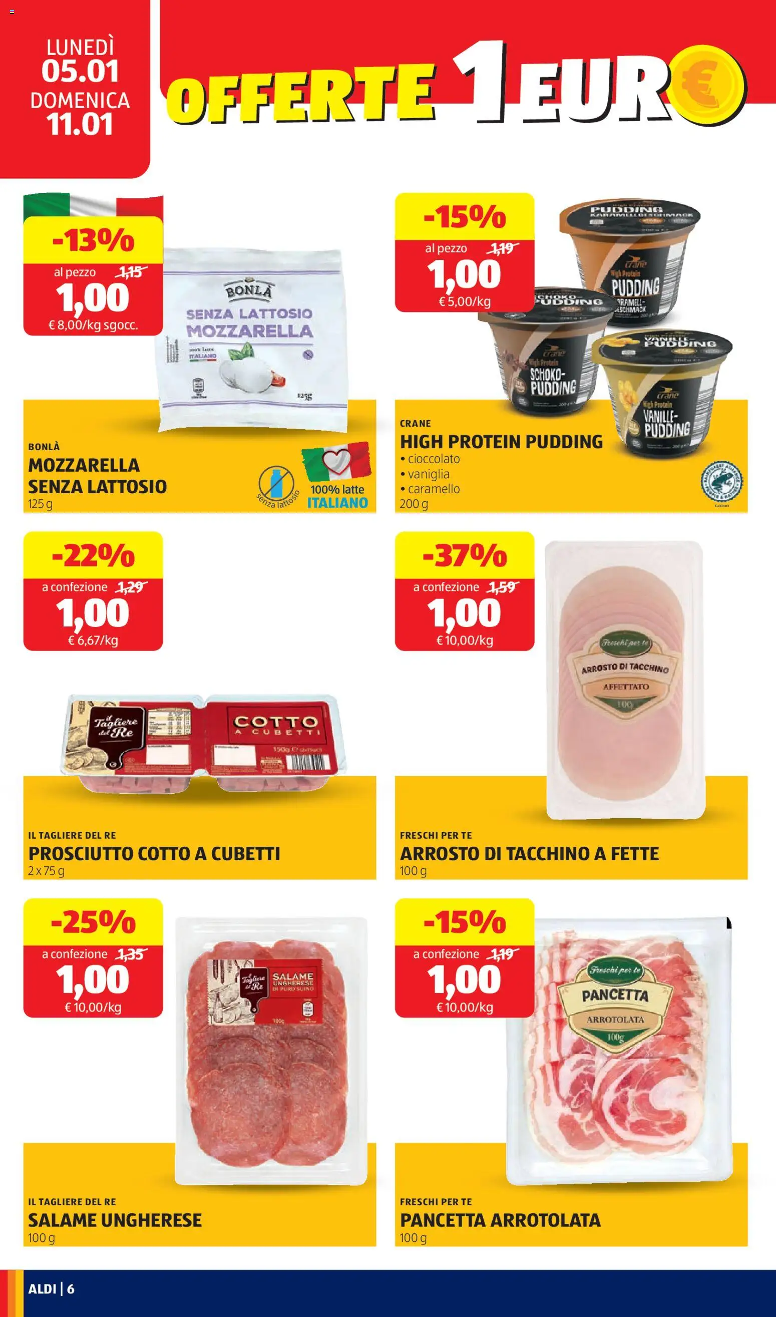 Volantino Aldi del 05.01.2026 | Pagina: 6