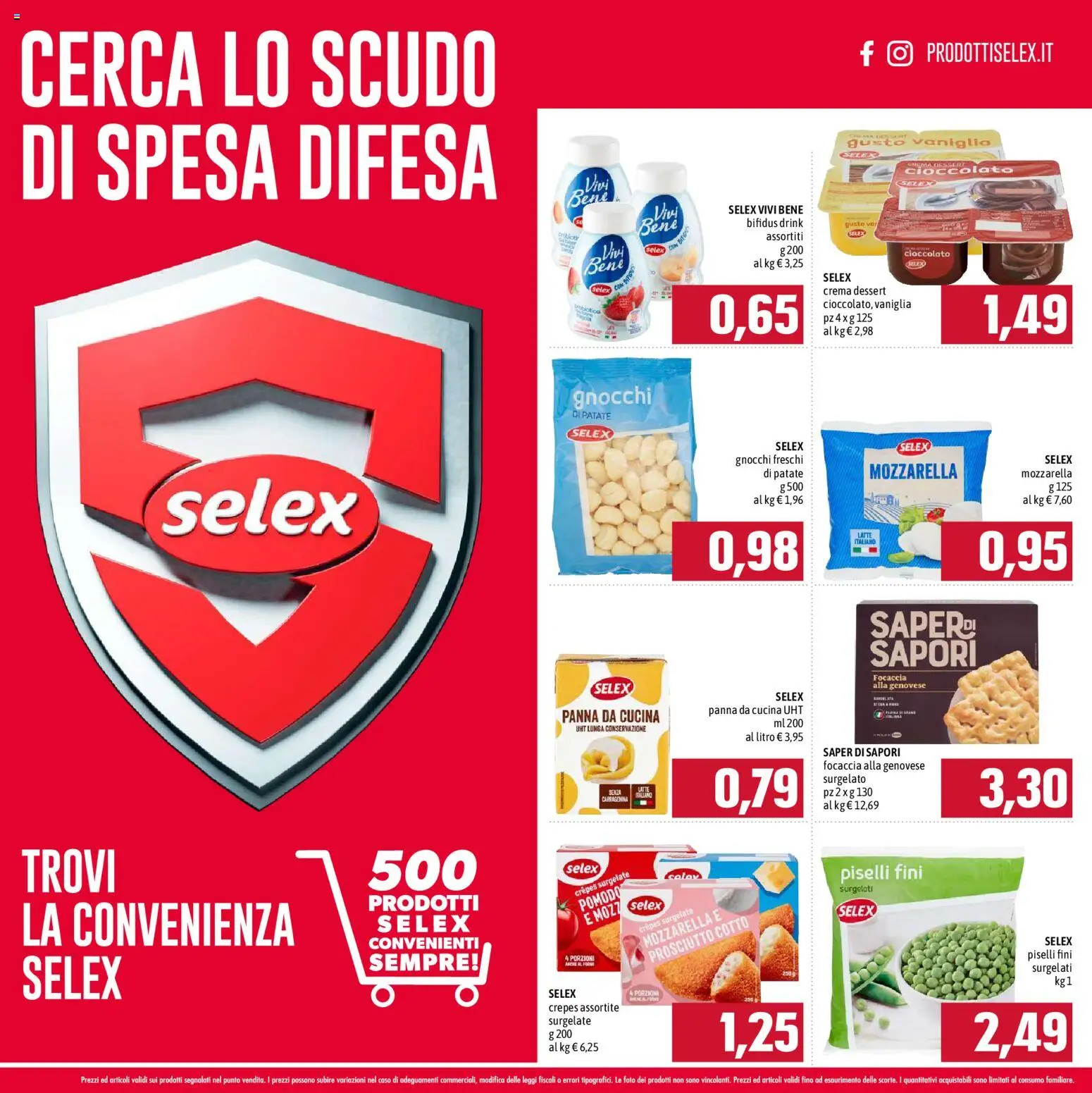 Volantino Emisfero del 09.04.2026 | Pagina: 22 | Prodotti: Cioccolato, Panna, Mozzarella, Gnocchi