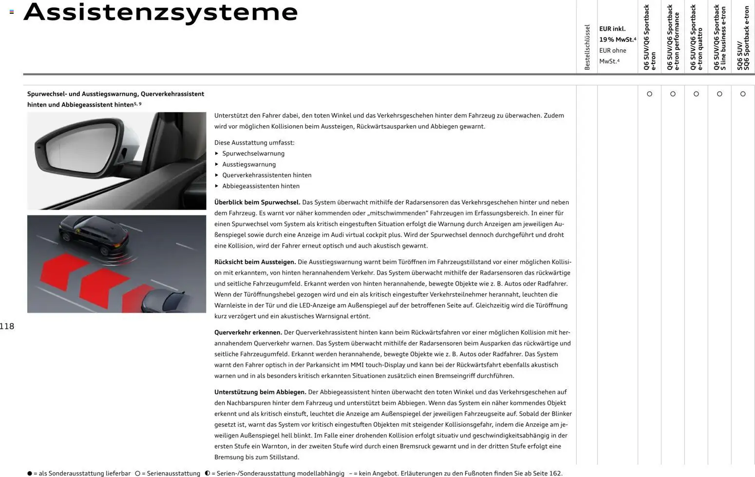 Audi Prospekt 	 – gültig ab 28.10.2025 | Seite: 118 | Produkte: Tempo