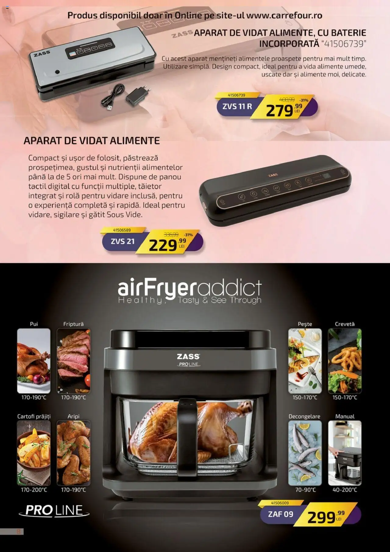 Noul catalog Carrefour – valabil de la 23.09.2025 | Pagină: 8 | Produse: Baterie, Pește, Cartofi