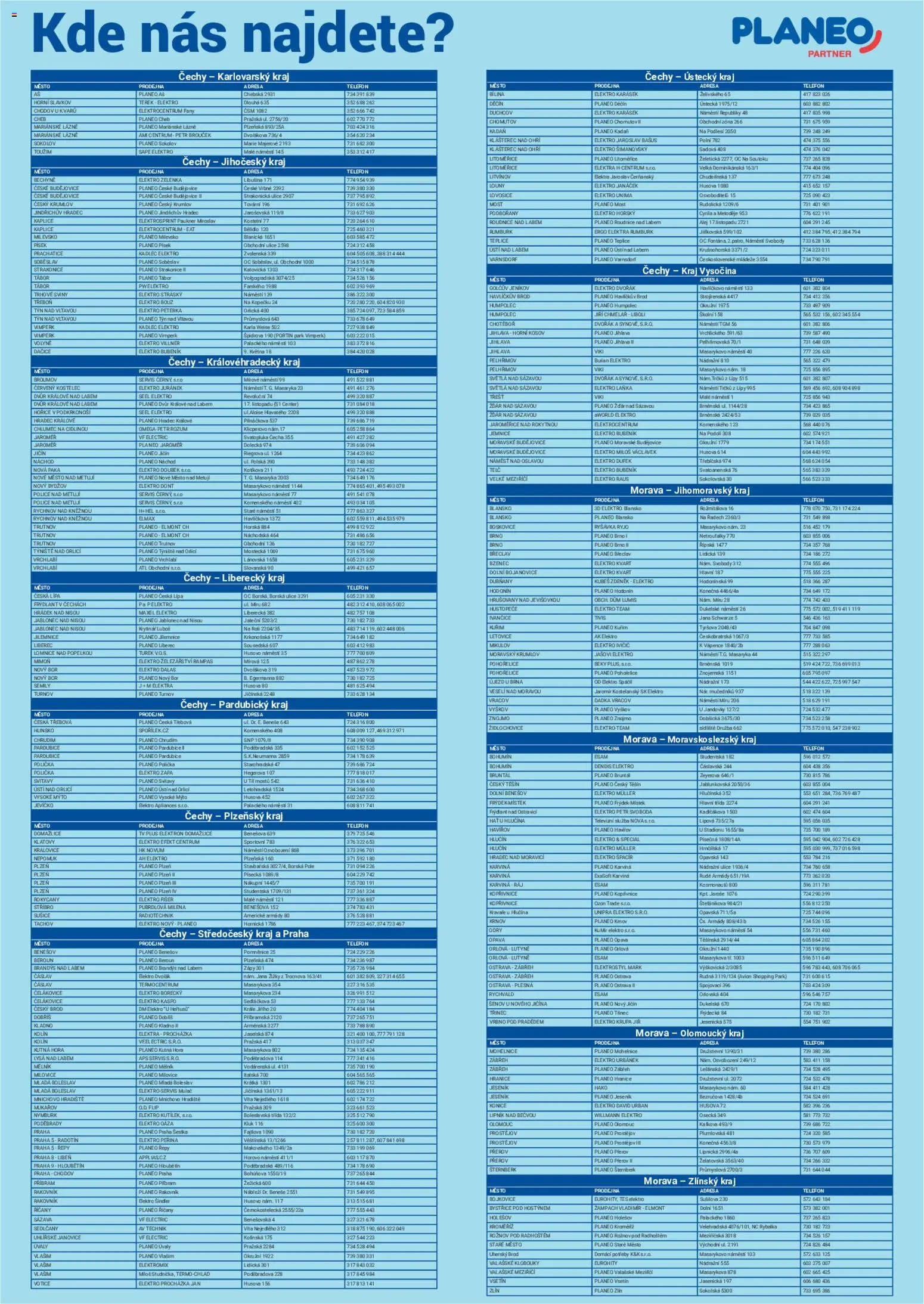 Planeo Elektro leták od 08.12.2025 | Strana: 9 | Produkty: Mošt, Telefon, Omega, Elektro