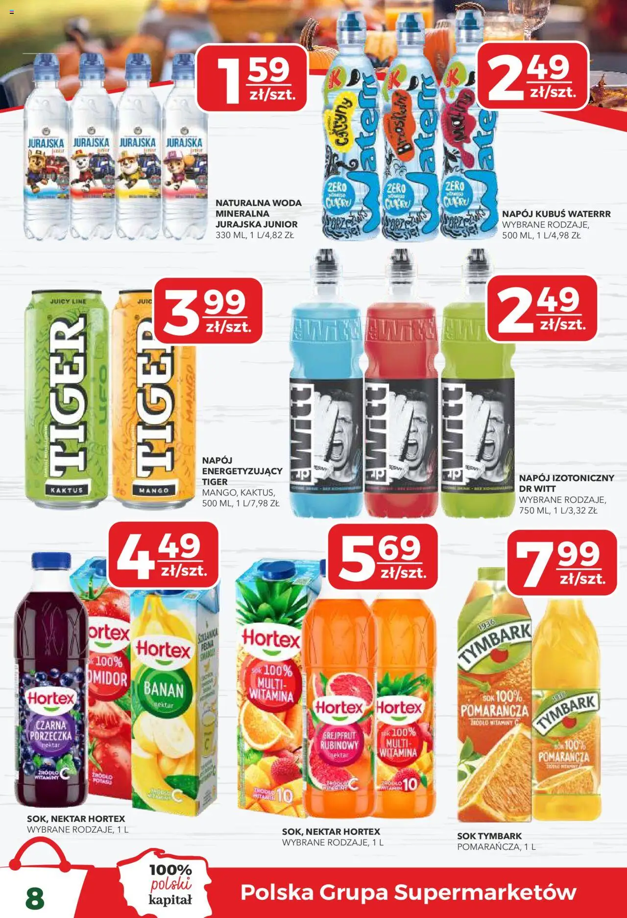 Top Market Gazetka od 23.10.2025 | Strona: 8 | Produkty: Mango, Porzeczka, Sok, Grejpfrut