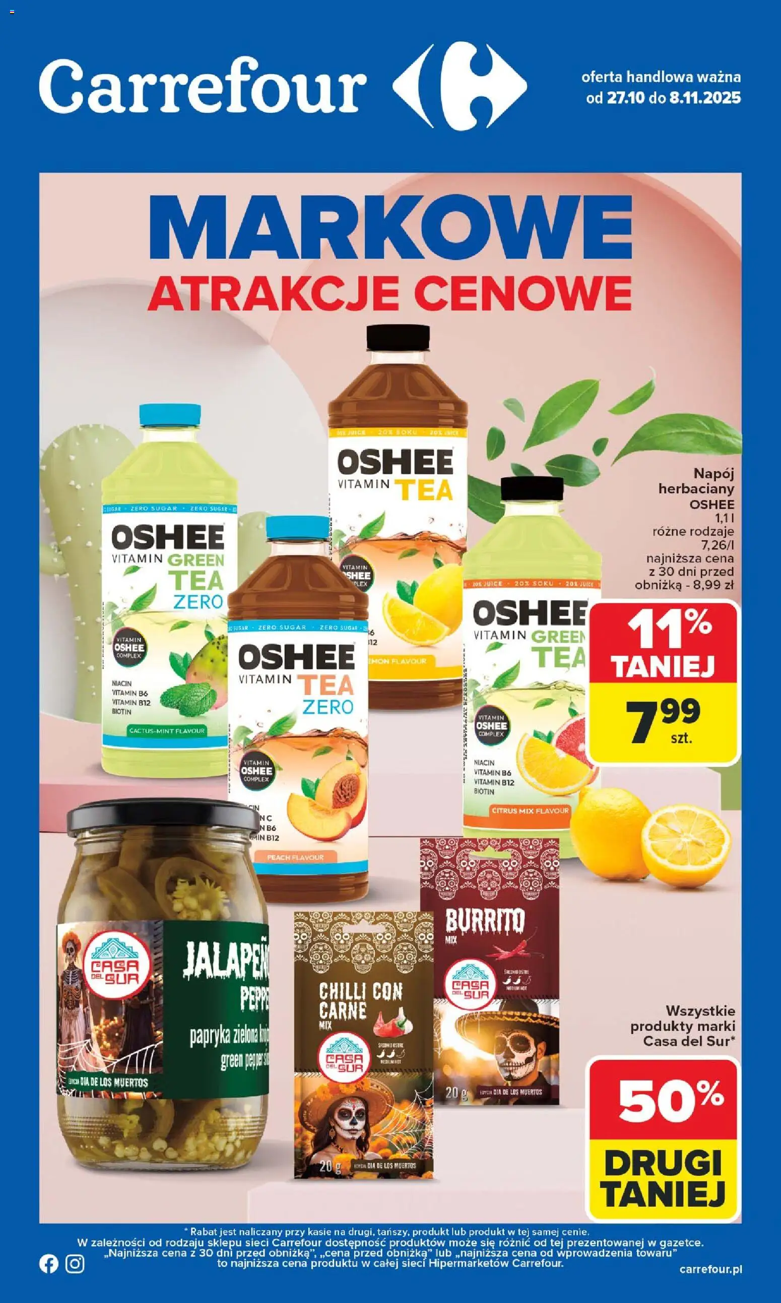 Carrefour Gazetka - Markowe atrakcje cenowe od 27.10.2025 | Strona: 1 | Produkty: Papryka