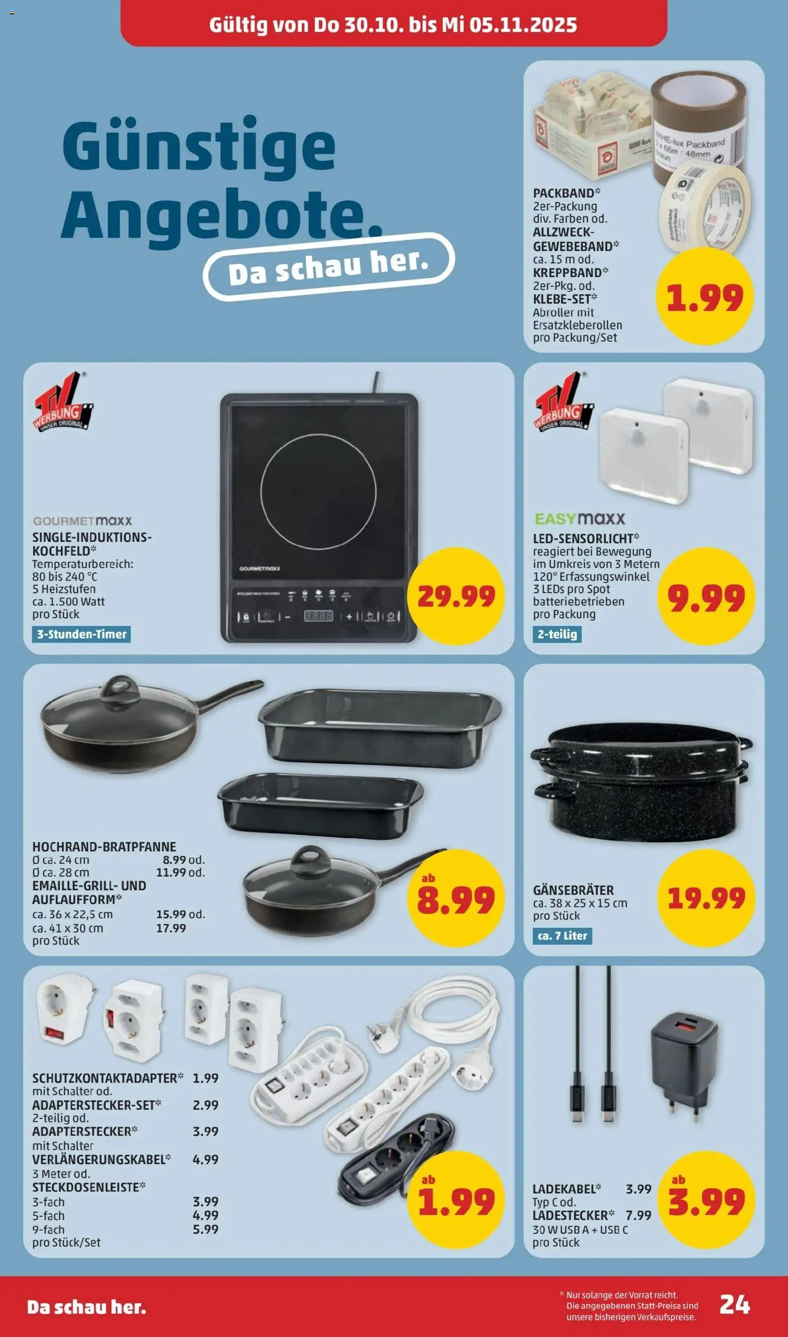 Penny Markt Flugblatt ab (30.10.2025) - Angebote, Prospekt | Seite: 24 | Produkte: USB