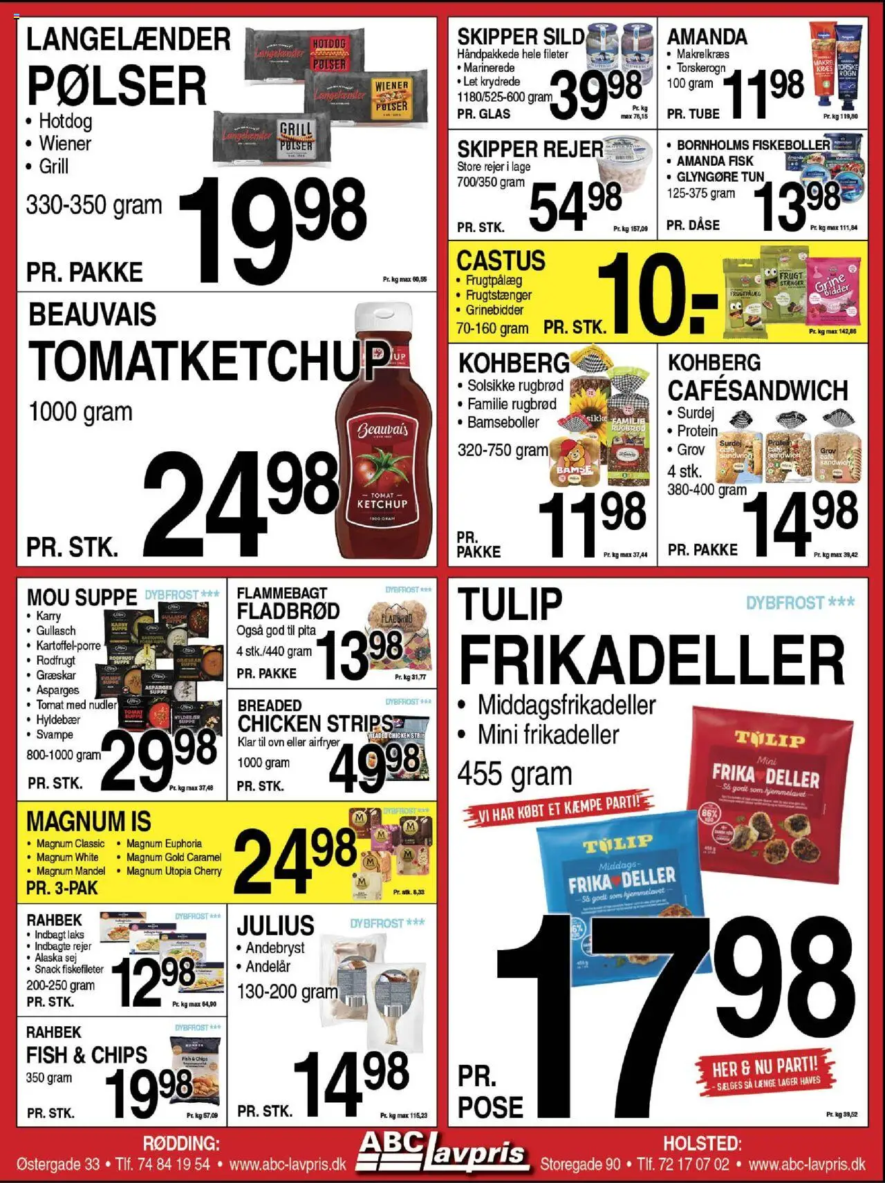Abc Lavpris tilbudsavis – gyldig fra 15.10.2025 | Side: 3 | Produkter: Chips, Ketchup, Rugbrød, Ovn