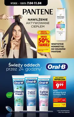 Pogląd oferty "Pasta do zębów Oral-B Complete, 75 ml, Pasta do zębów Oral-B Complete, różne rodzaje" - ważna od 07.04.2026 | Strona: 74 | Produkty: Kosmetyki, Pasta do zębów