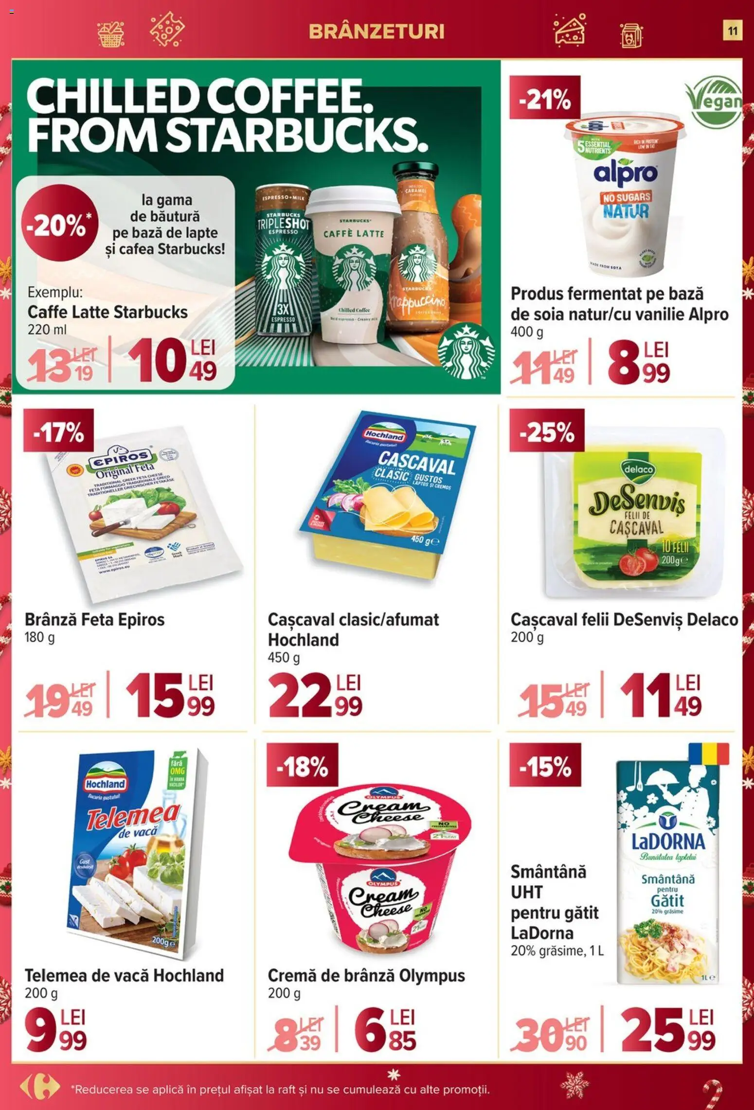 Noul catalog Carrefour – valabil de la 03.12.2025 | Pagină: 11 | Produse: Light Kedi Konservesi, Brânză, Cremă, Smântână