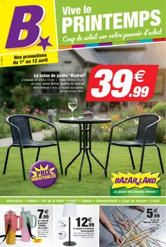 Bazarland - Prévisualisation de Bazarland catalogue valide à partir de 01.04.2026